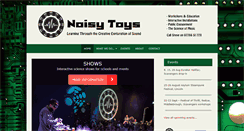 Desktop Screenshot of noisytoys.org